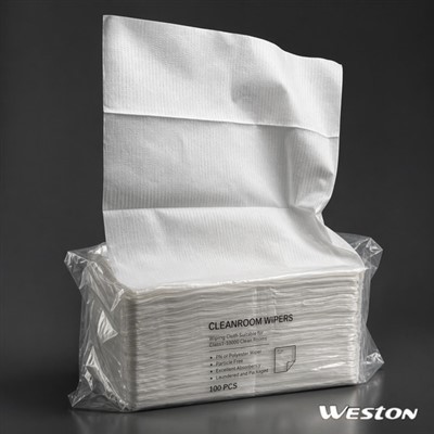 Interfold Wood Pulp Polyester Spunlace Wipes